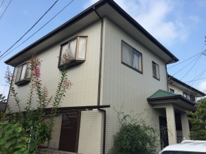 栃木県小山市外壁屋根塗装リフォーム塗装完了