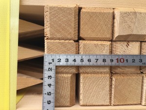 栃木県小山市木材店材木測量杭販売
