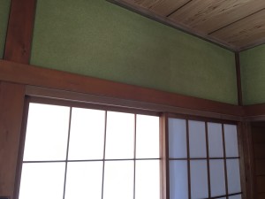 栃木県小山市和室の鴨居にカーテンレール取付リフォーム