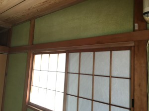 栃木県小山市和室の鴨居にカーテンレール取付リフォーム