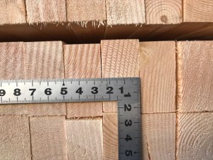 木製型枠を製作する時などに使う木材