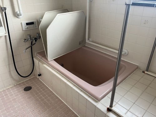 リフォーム前のタイル風呂