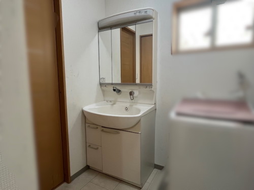 洗面化粧台の写真