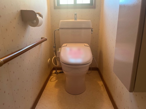 リフォーム前のトイレ