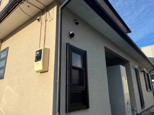 換気扇ベントキャップ取付工事