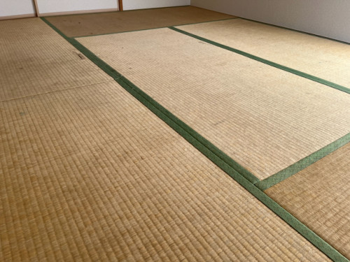 リフォーム前の畳の厚みは24mm